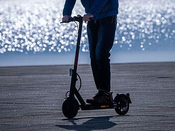 Rollerfahrer