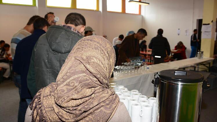 Flüchtlingshilfe in Kulmbach Foto: Dagmar Besand