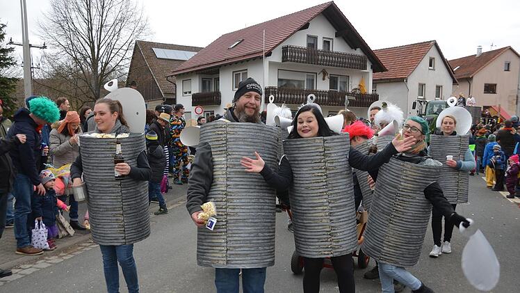 Faschingszug von Lauter nach Katzenbach Peter Rauch
