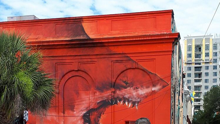 Derek Donnell ist Sprayer - und mittlerweile ganz legal unterwegs. Foto: German Egert