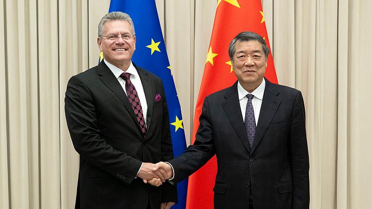 EU-Handelskommissar Sefcovic in China