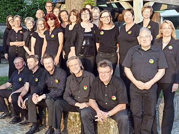 Der Konzertchor "Coloured Black"  Foto: Privat