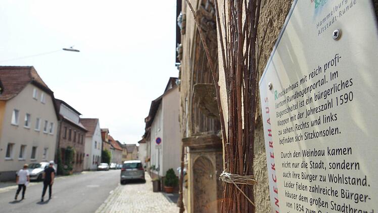 Das Rineckerhaus in der Dalbergstraße ist eines der markantesten Bürgerhäuser. Daher ist es bereits eine der Stationen der Altstadtrunde und wird auch auf einem der beiden neuen Rundgänge zu finden sein.Fotos: Archiv/Arkadius Guzy