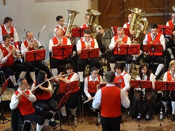 Konzert der Jugendblaskapelle Großwenkheim im Abteisaal von Maria Bildhausen. Foto: Anton Then