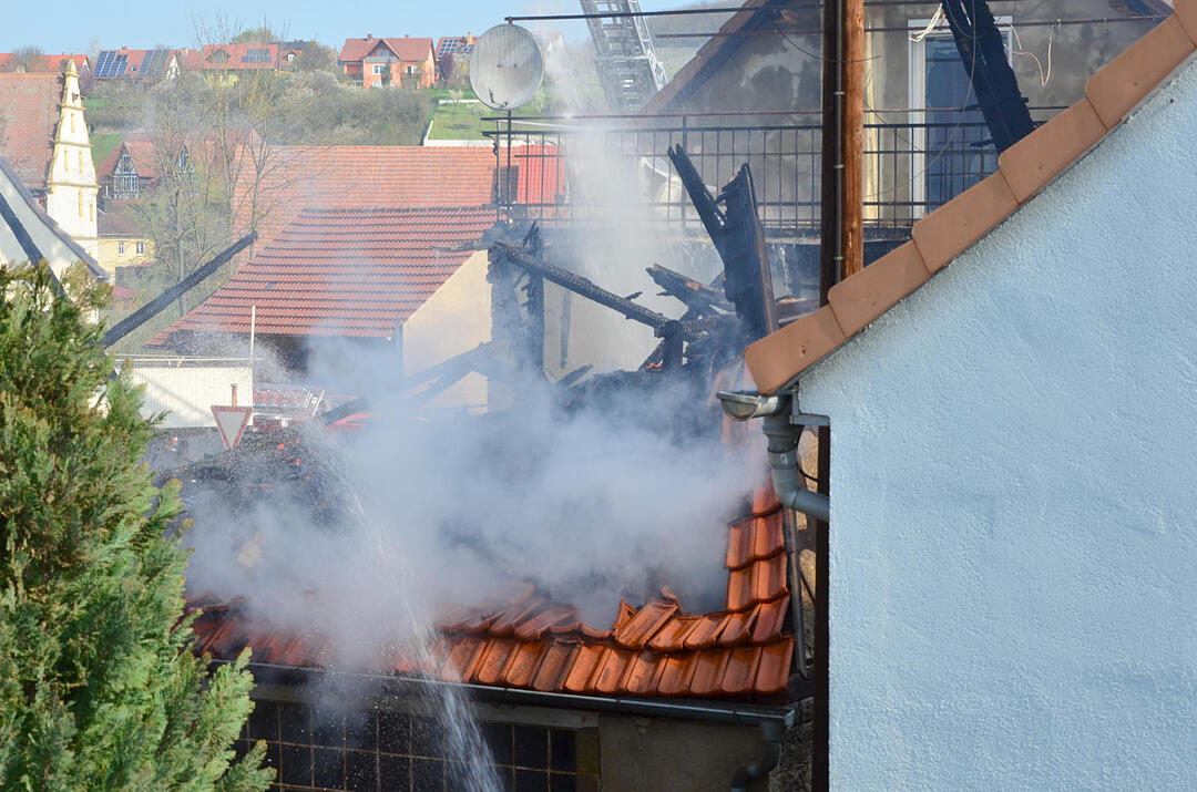 Brand in Obernbreit