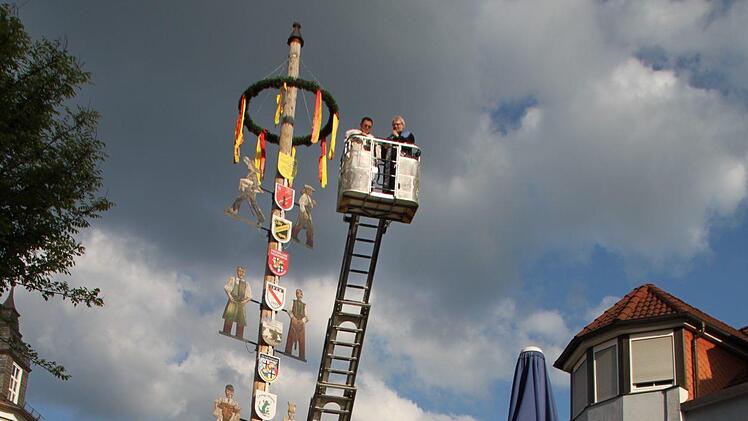 Tanz in den Mai in Bad Brückenau Foto: Ulrike Müller