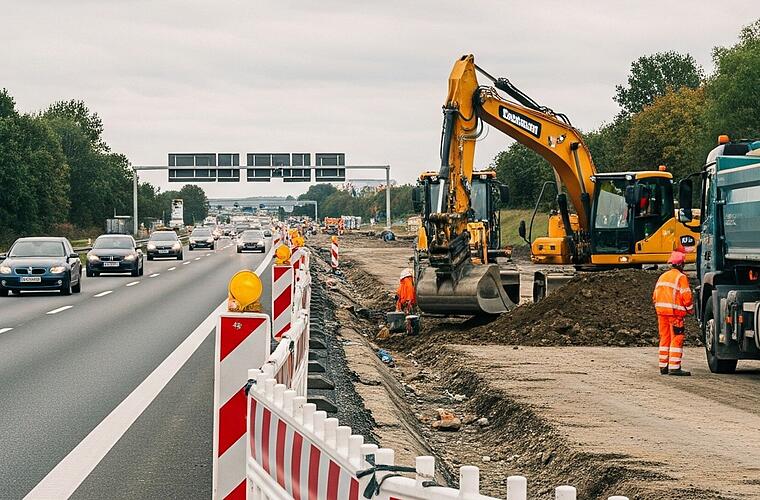 A70-Bauarbeiten: Zwei Anschlussstellen in Oberfranken gesperrt