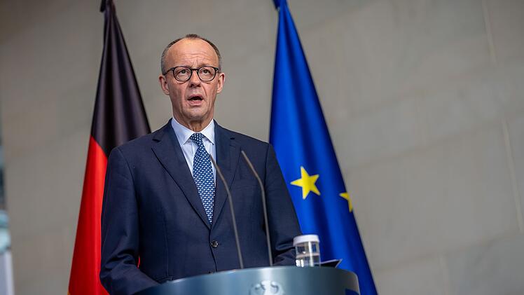 Kanzler Merz empf&auml;ngt niederl&auml;ndischen Ministerpr&auml;sidenten Jetten