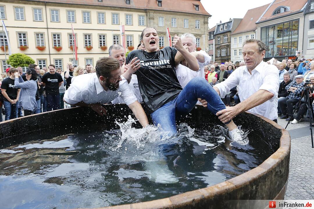 Gautschfeier 2015 der Mediengruppe Oberfranken in Bamberg