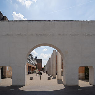 Gedenkstätte im Innenstadtbereich