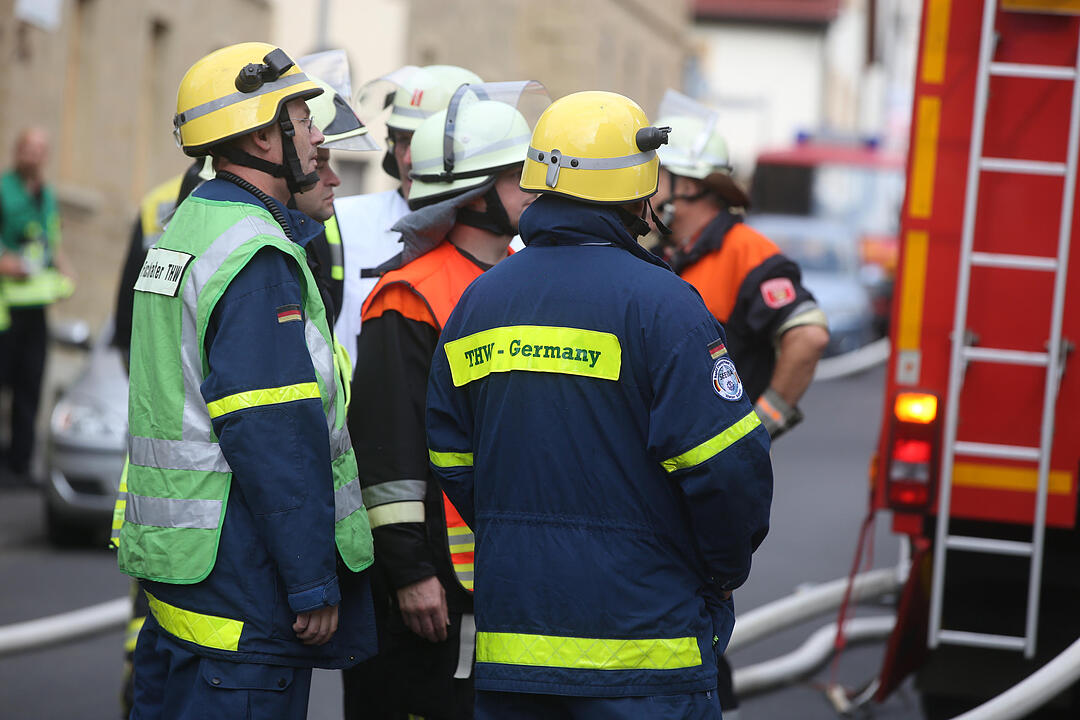 Brand im Kreis Schweinfurt vernichtet Scheune