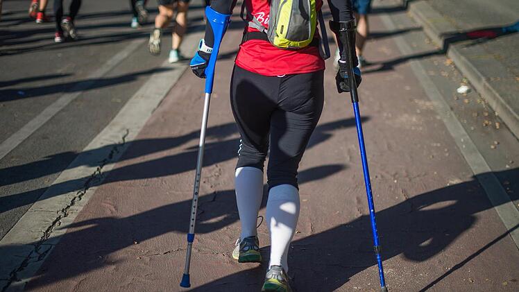 Impressionen vom Berlin-Marathon.  Foto: dpa