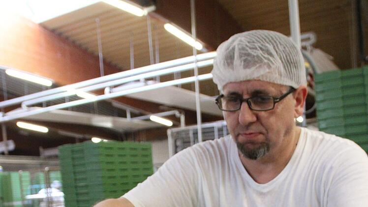 Besuch in der Backstube der Bäckerei Peter Schmitt. Foto: Benedikt Borst
