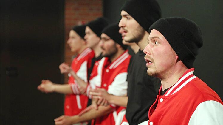 Probenszene aus "Jihad Baby"Foto: Henning Rosenbusch