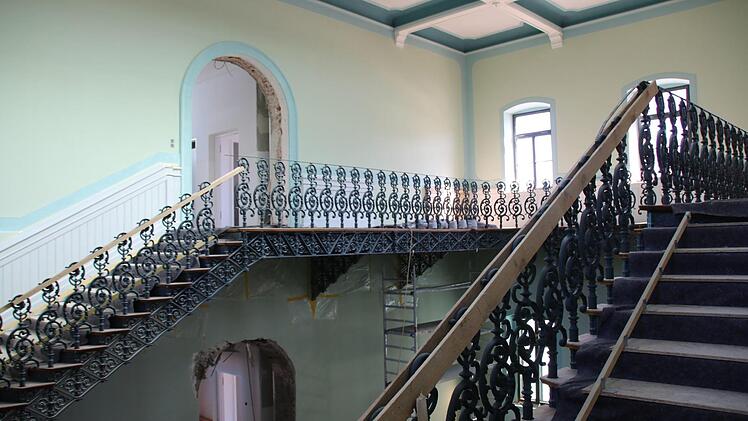 Eindrücke von der Baustelle Luitpoldbad. Foto: Ralf Ruppert