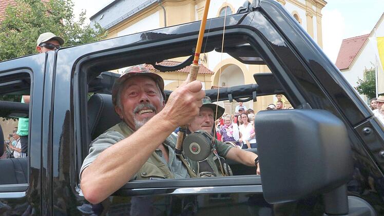 Der Festzug in Pretzfeld Foto: Andreas Hofbauer