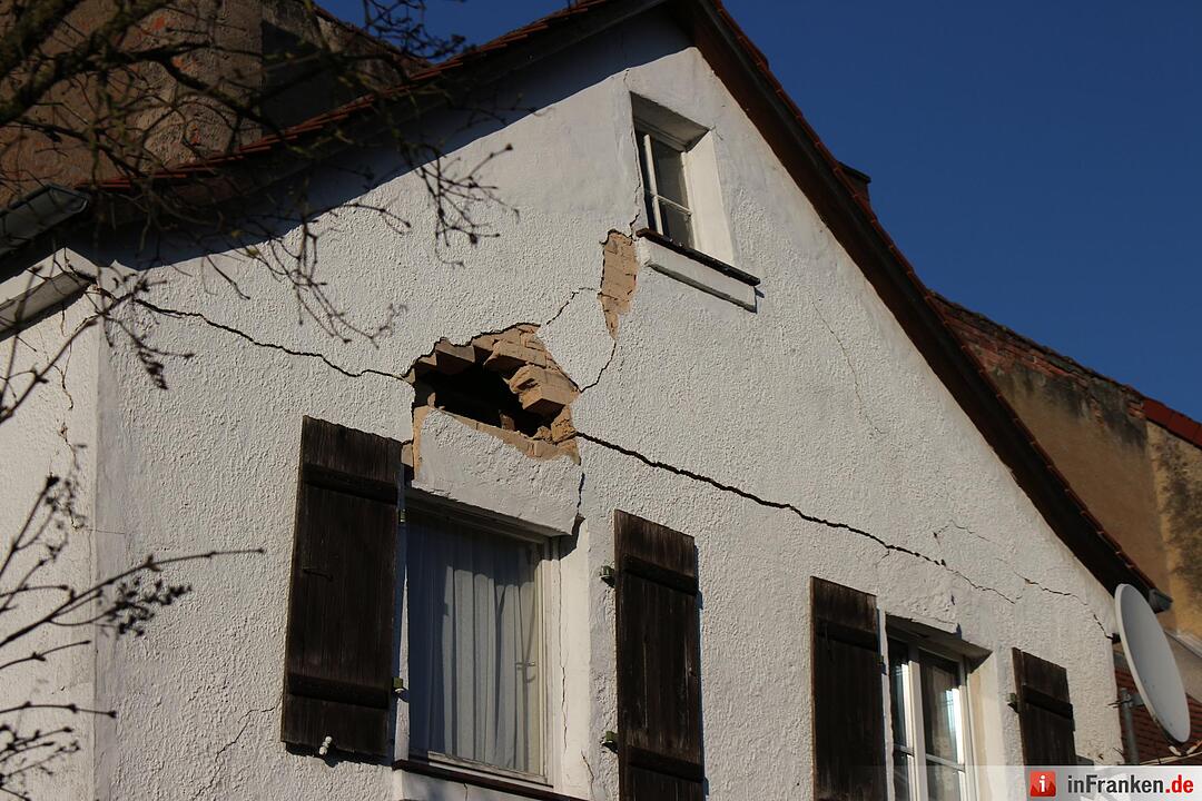 Gasexplosion in einem Wohnhaus