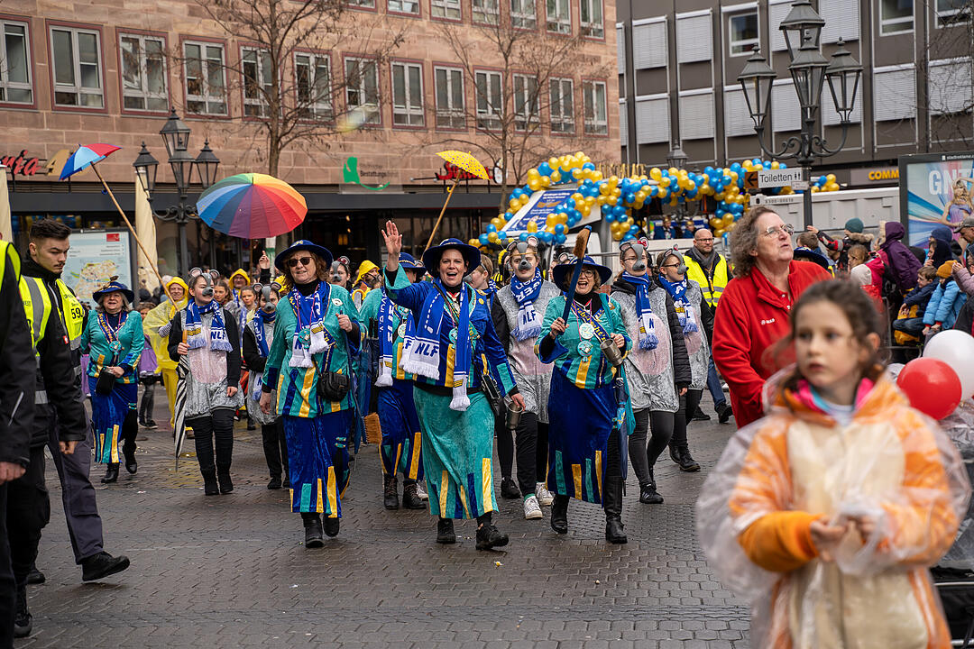 Der traditionelle Umzug zog ca. 70.000 Faschingsfreunde an.