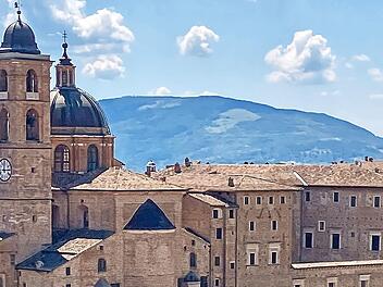 Urbino wurde besichtigt.