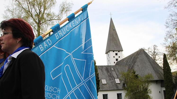 Bad Brückenau: Prozession zu Ehren des Stadtpatrons St. Georg. Foto: Ulrike Müller