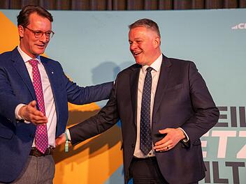 Hendrik W&uuml;st und Gordon Schnieder