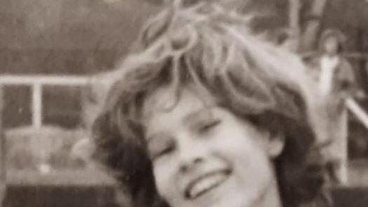 Anja Hübschmann zu DDR-Zeiten.  Foto: privat