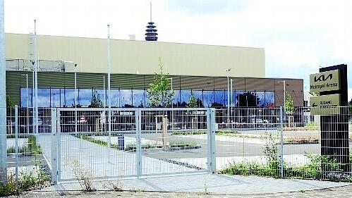 Die neue Halle wurde in nur vier Monaten gebaut.
