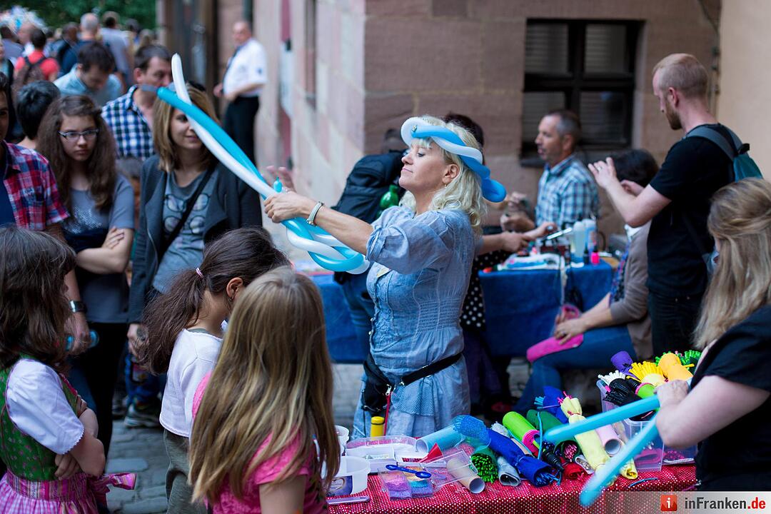 Burgfest auf der Kaiserburg in Nürnberg