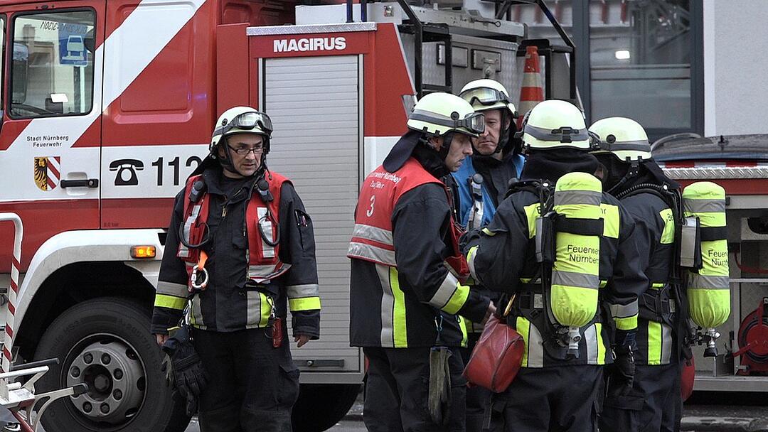 Brand in der Nürnberger Südstadt