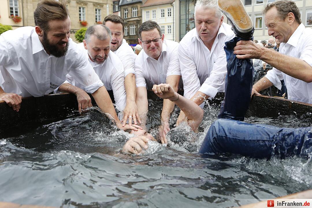 Gautschfeier 2015 der Mediengruppe Oberfranken in Bamberg