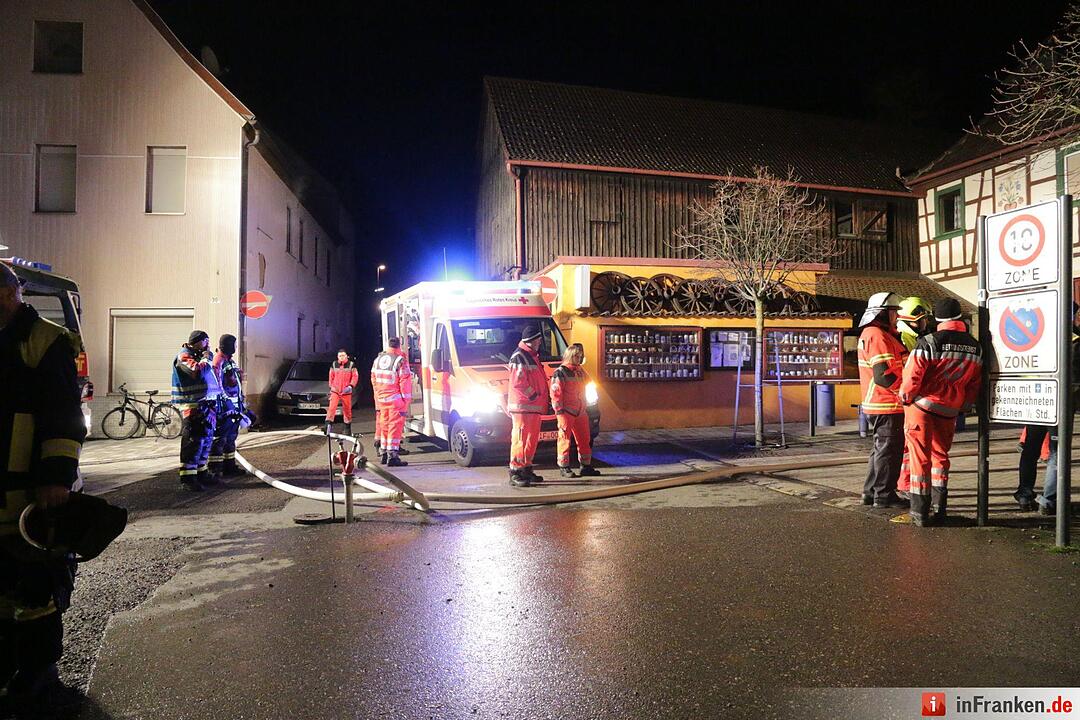 Zimmerbrand in Bad Staffelstein