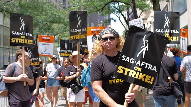 Hollywood-Schauspieler treten in den Streik