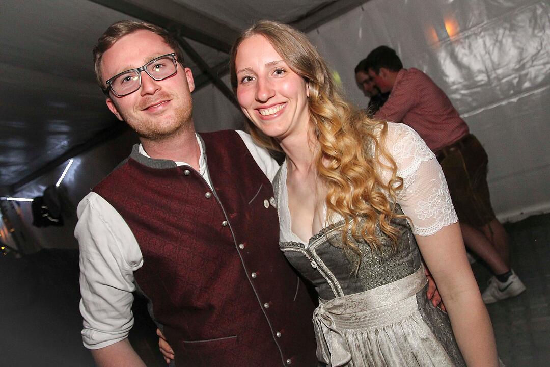 Die Partyband "highline" sorgte f&uuml;r gute Stimmung.