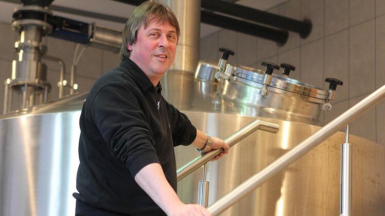 Thomas Kaiser ist Braumeister bei Kaiserhof Bräu.