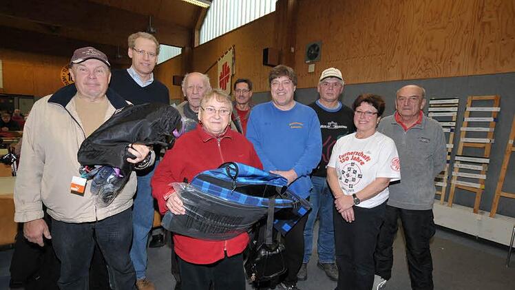 Bei der Siegerehrung