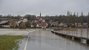 Hochwasser an der Itz: Weiterer Regenfälle erwartet