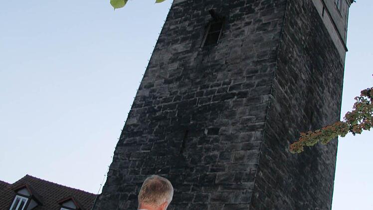 Die neue Turm- und Torführung nach Einbruch der Dunkelheit wird erst einmal nur als Gruppenführung angeboten, aber in Zukunft soll sie auch zu festen Terminen für Einzeltouristen initiiert werden Foto: Sonja Adam