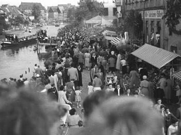 Der Leinritt von der Markusbrücke aus  Foto: Bürgerverein 4. Distrikt