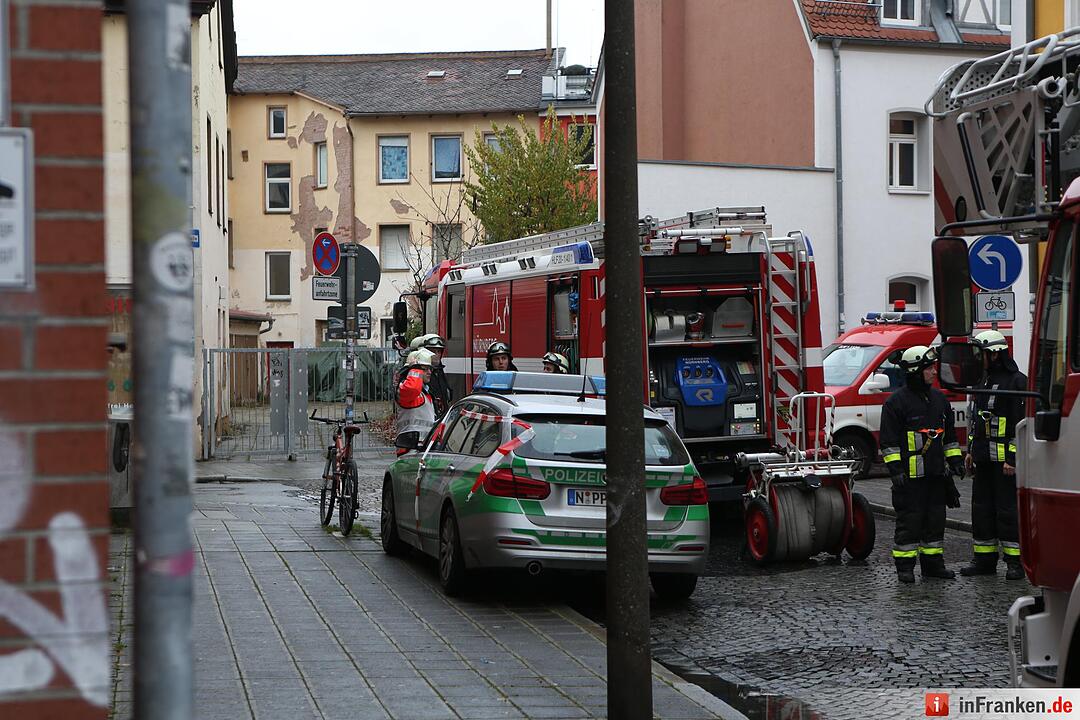 Feuer in Gostenhof: Sechs Menschen  verletzt