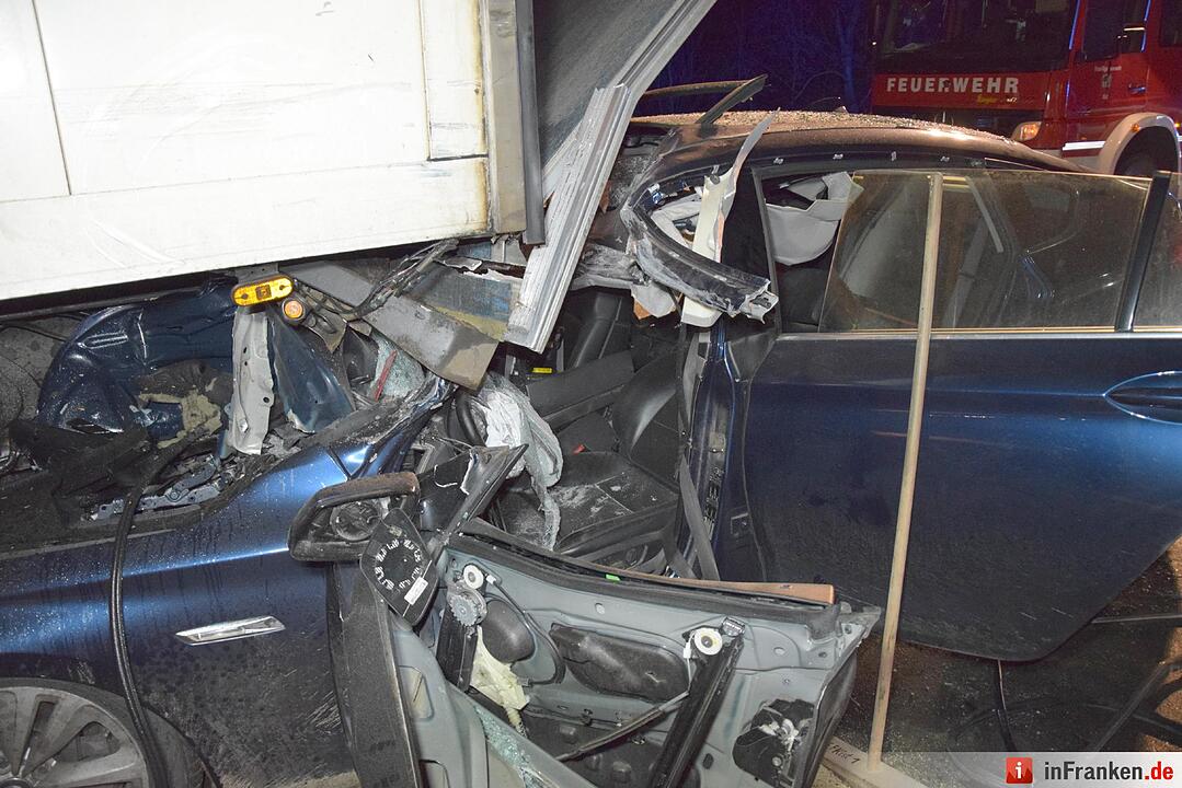 Schwerer Unfall auf der A3 bei Würzburg