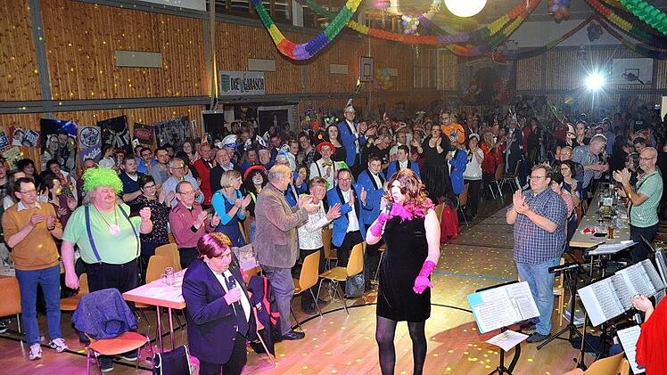 Bei den Büttenabenden in Steinberg. Foto: Heike Schülein