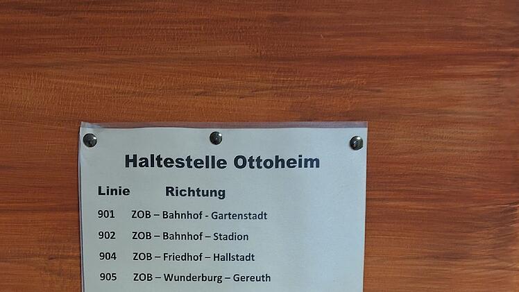 Bushaltestelle in Bamberger Flur - was hat es damit auf sich?