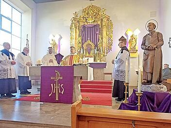 Josefigottesdienst in Schlammersdorf.