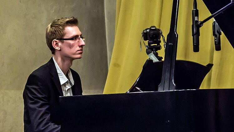 Andreas Wolff bei seinem Konzert im Casimirianum. Foto: Jochen Berger