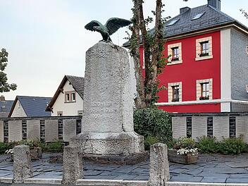 Das Kriegerdenkmal in Nordhalben