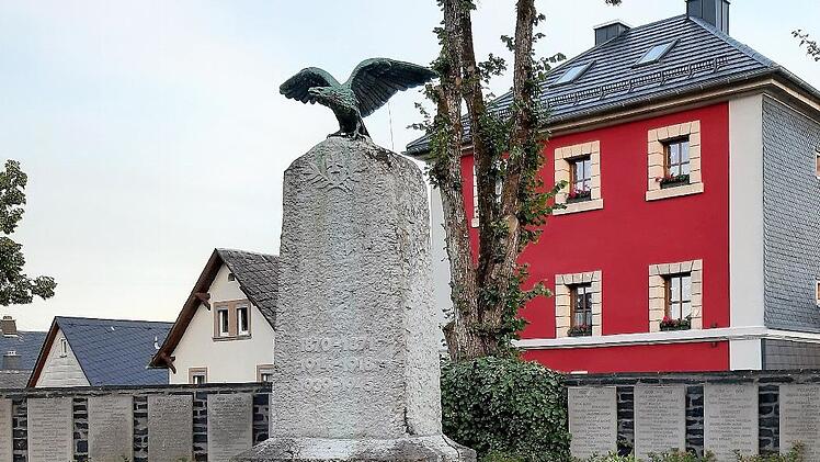 Das Kriegerdenkmal in Nordhalben