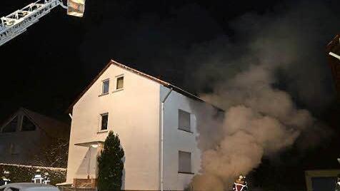Brand in Seubelsdorf Foto: Frank Spitzenpfeil