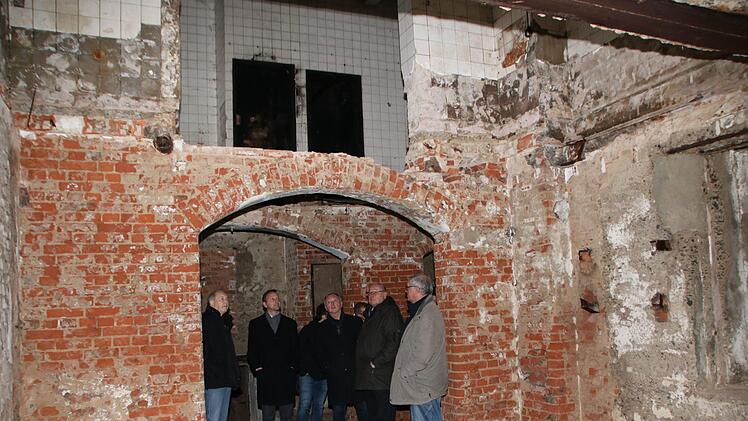 Baustellentermin im Hornschuch-Ensemble. Foto: Jürgen Gärtner