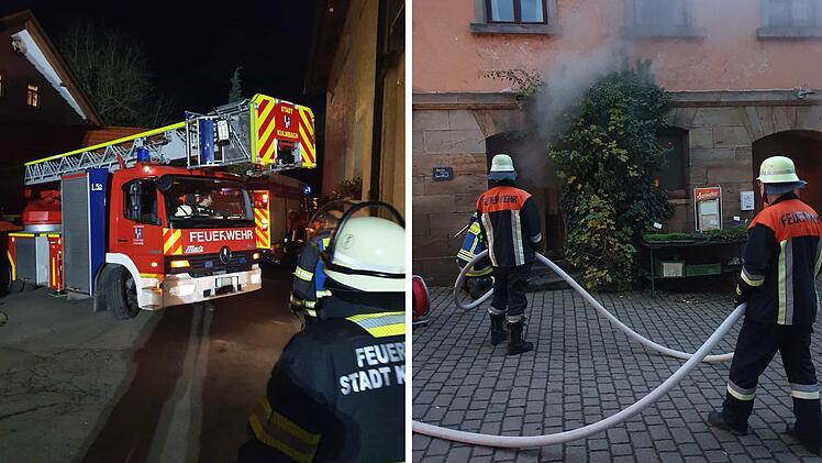 Veitlahm: Nach Raubüberfall nun Brand - Feuer in Biomarkt fordert hohen Schaden