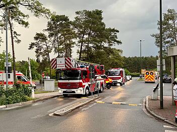 Brandgeruch l&ouml;st Gro&szlig;einsatz am Klinikum Erlangen-H&ouml;chstadt aus